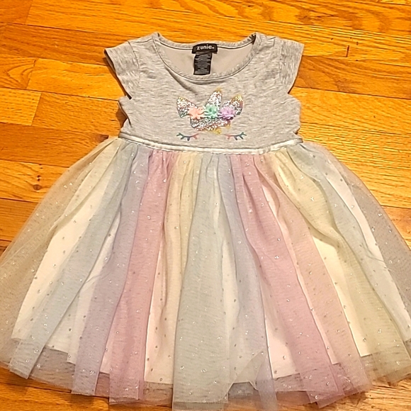 Zunie Dresses Glitter Unicorn Dress Poshmark
